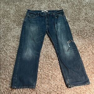 Men’s Levi's Relaxed Fit Dark Blue Jeans